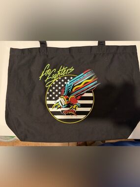 NWOT Foo Fighters Tote Bag